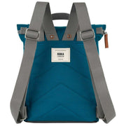 Roka Finchley A Small Recycled Canvas Backpack - Sapphire Blue