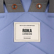 Roka Finchley A Small Recycled Canvas Backpack - Thistle Purple