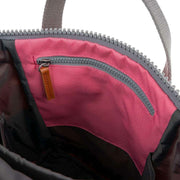Roka Finchley A Small Recycled Canvas Backpack - Tulip Pink