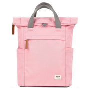 Roka Finchley A Small Sustainable Canvas Backpack - Rose Pink