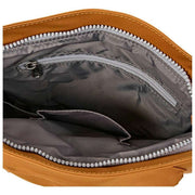 Roka Kennington B medium crossbodytas van gerecycleerd nylon - Biscuitbruin