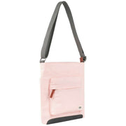 Roka Kennington B Medium Recycled Nylon Crossbody Bag - English Rose Pink
