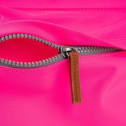 Roka Kennington B Medium Recycled Nylon Crossbody Bag - Neon Pink