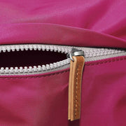 Roka Kennington B Medium Sustainable Nylon Crossbody Bag - Sparkling Cosmo Pink