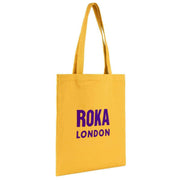Roka Notting Hill Small Tote Bag - Yellow/Purple