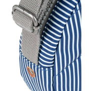 Roka Paddington B Small Hickory with Red Recycled Canvas Crossbody Bag - Red/Blue/White