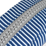 Roka Paddington B Small Hickory with Red Recycled Canvas Crossbody Bag - Red/Blue/White