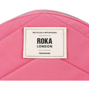 Roka Paddington B Small Recycled Nylon Crossbody Bag - Baroque Pink