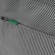 Roka Portobello N Large Mixed Hickory Recycled Canvas Tote Bag - Green/Black/White