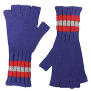 Roka Primrose Fingerless Gloves - Simple Purple/Red