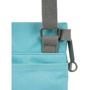 Roka Stratford Small Recycled Nylon Sling Bag - Aquatic Awe Blue