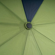 Roka Waterloo Recycled Nylon Umbrella - Avocado Green/Midnight Blue