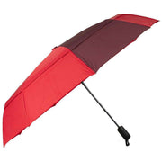 Roka Waterloo Recycled Nylon Umbrella - Cranberry Red/Plum Purple