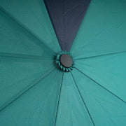 Roka Waterloo Recycled Nylon Umbrella - Teal Blue/Midnight Blue
