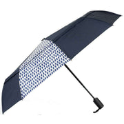 Roka Waterloo Recycled Umbrella - Denim Rain/Midnight Navy