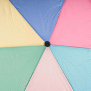 Roka Waterloo Ultra Light Small Recycled Nylon Umbrella - Bright Rainbow