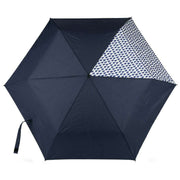 Roka Waterloo Ultra Light Small Recycled Nylon Umbrella - Denim Rain Blue/Midnight Navy