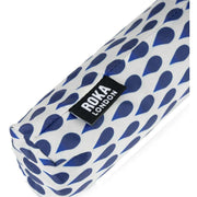 Roka Waterloo Ultra Light Small Recycled Nylon Umbrella - Denim Rain Blue/Midnight Navy