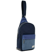 Roka Willesden B Large Indigo Tonal Recycled Canvas Scooter Bag - Indigo Purple