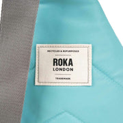 Roka Willesden B Large Recycled Nylon Scooter Bag - Aquatic Awe Blue