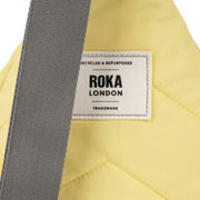 Roka Willesden B Large Recycled Nylon Scooter Bag - Citron Yellow