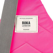 Roka Willesden B Large Recycled Nylon Scooter Bag - Neon Pink