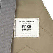 Roka Willesden B Large Recycled Nylon Scooter Bag - Taupe Green