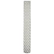 Simon Carter Hatch Tie Slide - Silver