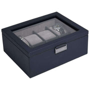 Stackers 8-teilige Uhrenbox – Marineblau