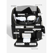 Sac à dos à langer Stackers - Noir