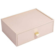 Stackers Classic Drawer Makeup Organiser - Blush/Gold
