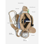 Sac de promenade pour chien Stackers - Camel Tan