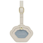 Stackers Shell Luggage Tag - Oatmeal Cream