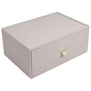 Stackers Supergroßer Make-up-Organizer mit tiefer Schublade – Taupe
