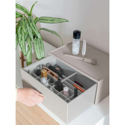 Stackers Supergroßer Make-up-Organizer mit tiefer Schublade – Taupe