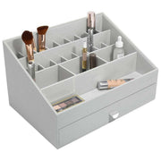 Stackers Supergroßer Make-up-Organizer – Kieselgrau