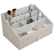 Stackers Supergroßer Make-up-Organizer – Taupe
