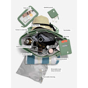 Stackers Wave Reisetasche – Seafoam Green