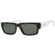 Superdry 90s Inspired Shallow Eye Soft Rectangular Sunglasses - Tort Brown