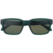 Superdry Bold Branding Rectangle Sunglasses - Green