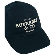 Superdry & Co Company Logo-Baseballkappe – Eclipse Navy
