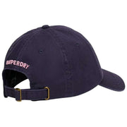 Superdry & Co SD bestickte Baseballkappe – sattes Marineblau