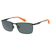 Superdry Metal Rim Large Fit Rectangular Sunglasses - Black