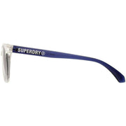 Superdry Round Sunglasses - Clear/Blue
