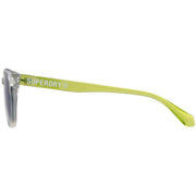 Superdry Round Sunglasses - Clear/Green