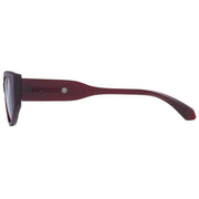 Superdry Shallow 90s Inspired Almond Eye Sunglasses - Red
