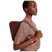 Sac porté épaule Ted Baker Curlo avec nœud - Rouge foncé