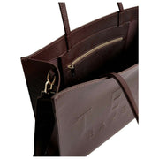Ted Baker Iconny Webbing Große Icon-Tasche – Schokoladenbraun