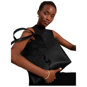 Ted Baker Jenncon Bow Grote Icon Tas - Zwart