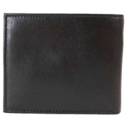 Ted Baker Prugs Embossed Corner Leather Bifold Coin Wallet - Black